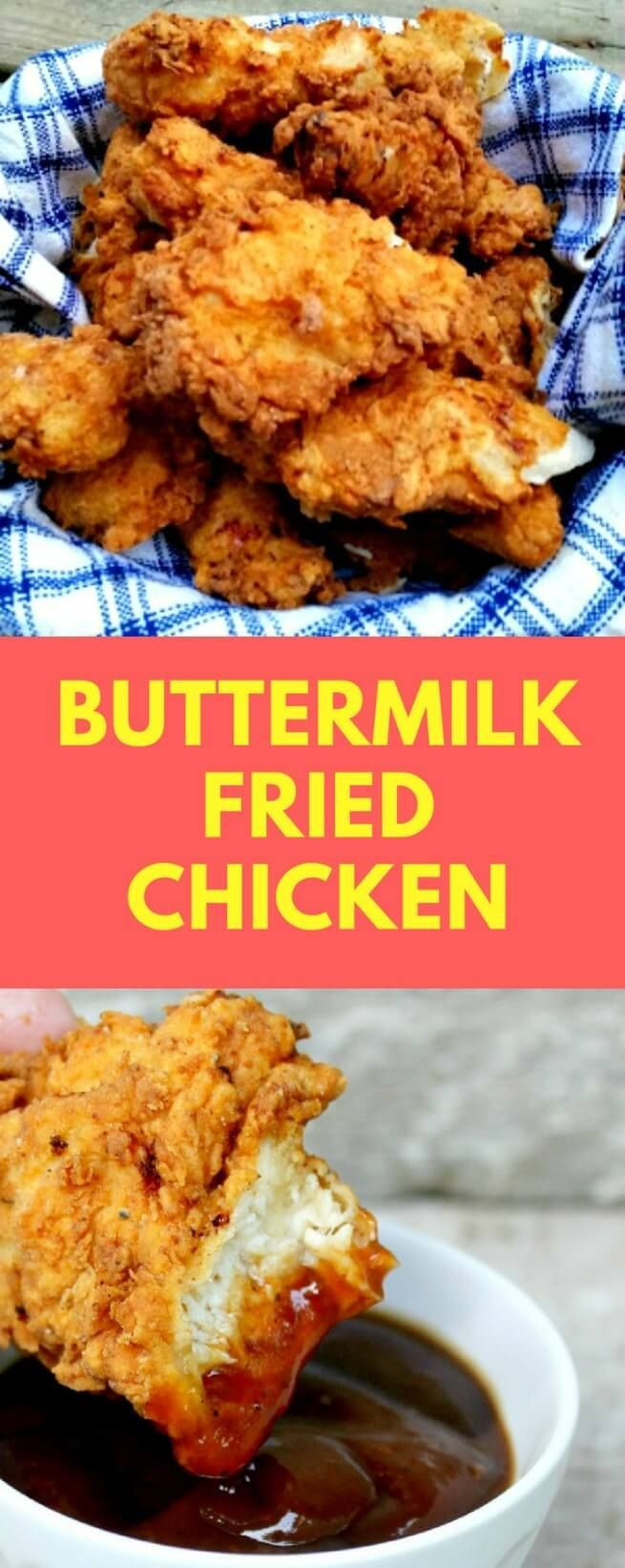 Best Buttermilk Fried Chicken Recipe
 Buttermilk fried chicken recipe
