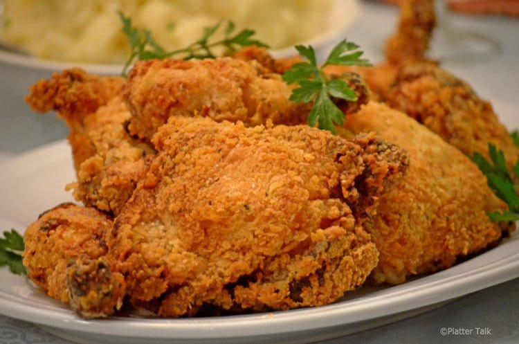 Best Buttermilk Fried Chicken Recipe
 Oven Fried Buttermilk Chicken Half Fried Half Baked