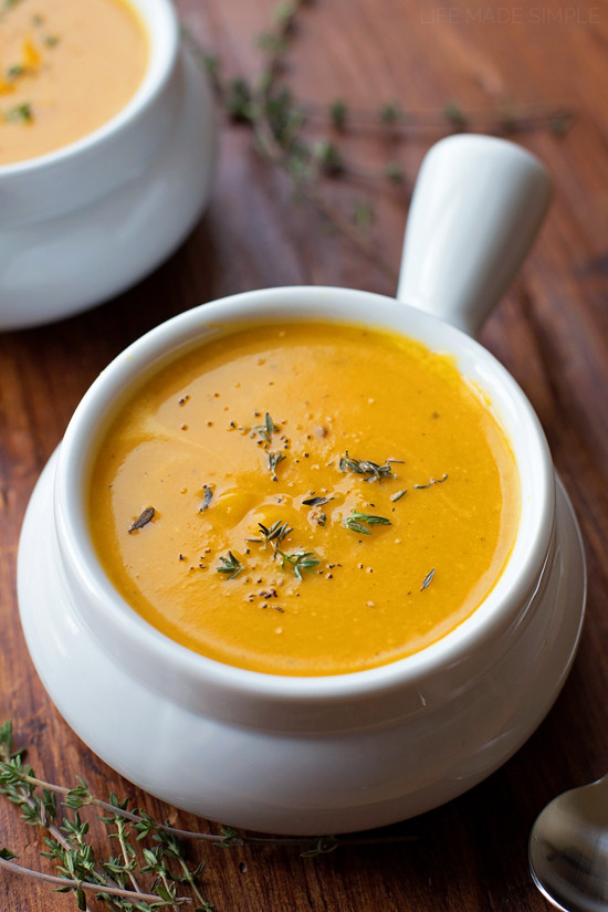 Best Butternut Squash Soup
 roasted butternut squash soup