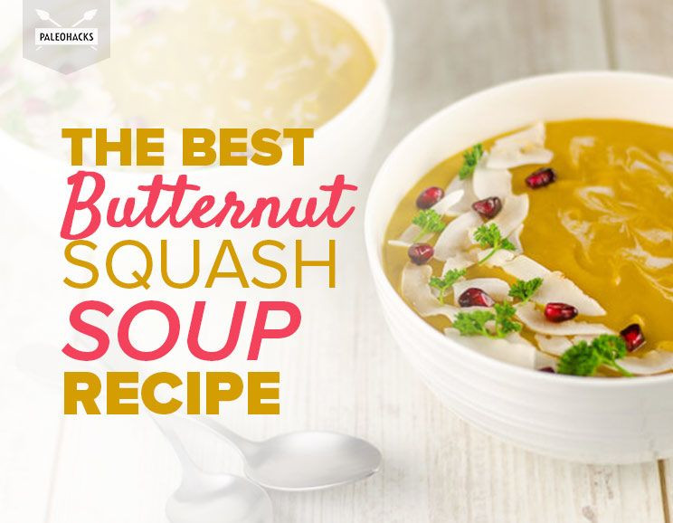 Best Butternut Squash Soup Recipe
 The Best Butternut Squash Soup Recipe with Pomegranate Seeds