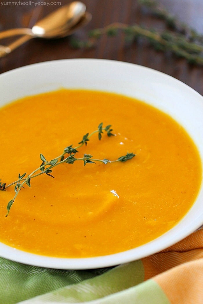 Best Butternut Squash Soup
 Easy Butternut Squash Soup Yummy Healthy Easy