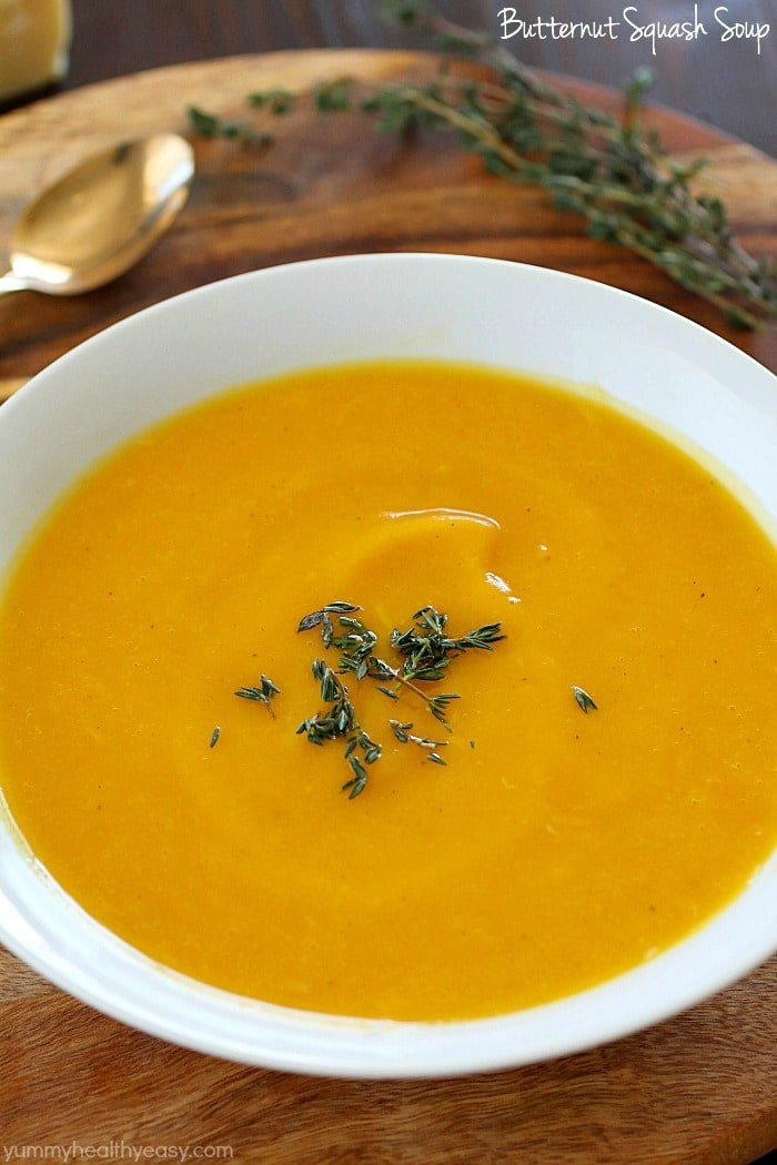 Best Butternut Squash Soup
 Easy Butternut Squash Soup Yummy Healthy Easy