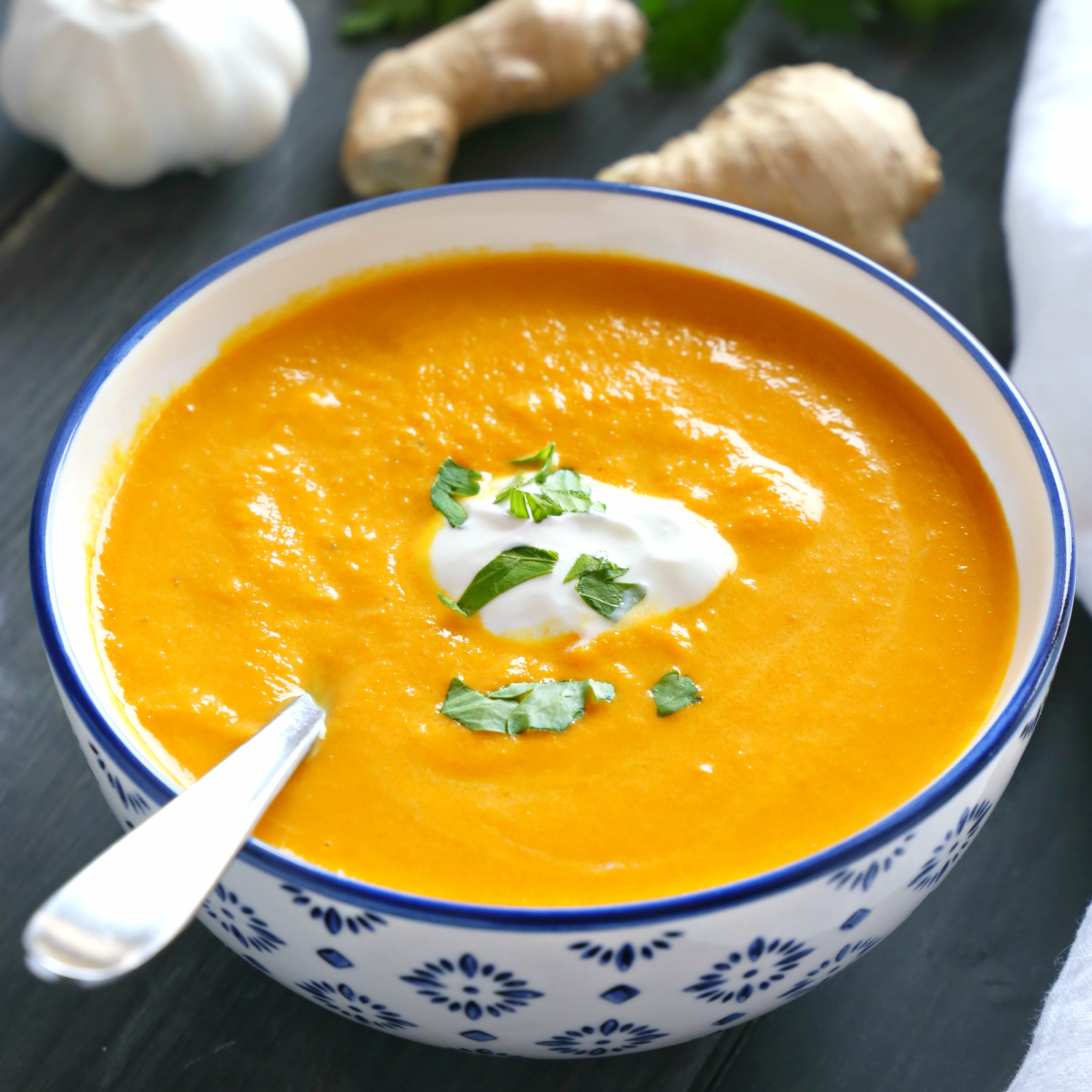 Best Carrot Soup Recipe
 Best Ever Creamy Carrot Ginger Soup The Busy Baker