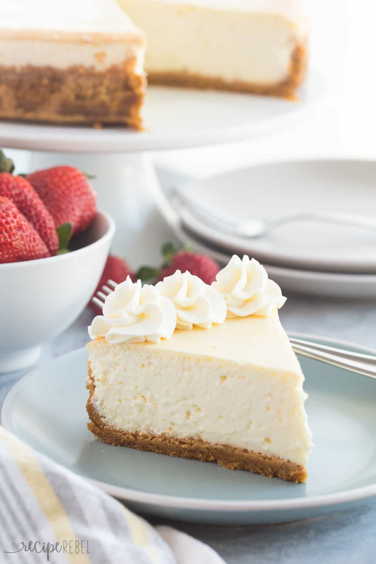 Best Cheesecake Recipe
 The Best Baked Vanilla Cheesecake Recipe