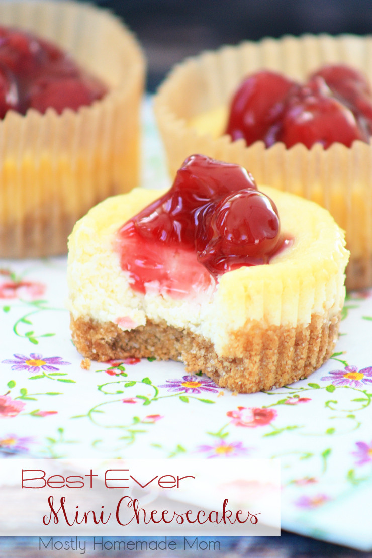 Best Cheesecake Recipe
 Best Ever Mini Cheesecakes VIDEO post