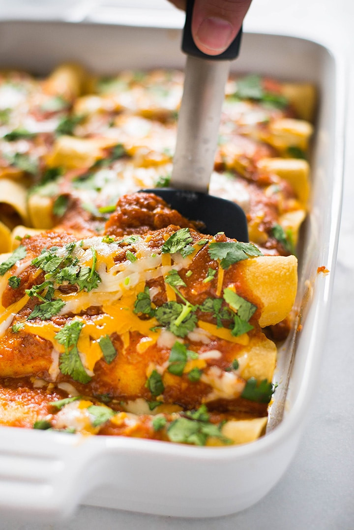 Best Chicken Enchiladas
 Shredded Chicken Enchiladas A Sweet Pea Chef