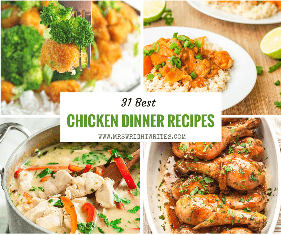 Best Chicken Recipes For Dinner
 31 Best Chicken Dinner Recipes Bonus Recipe