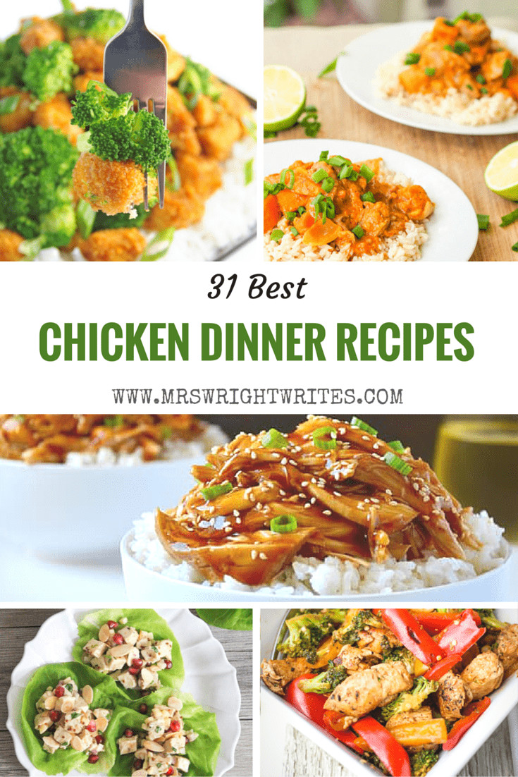 Best Chicken Recipes For Dinner
 31 Best Chicken Dinner Recipes Bonus Recipe