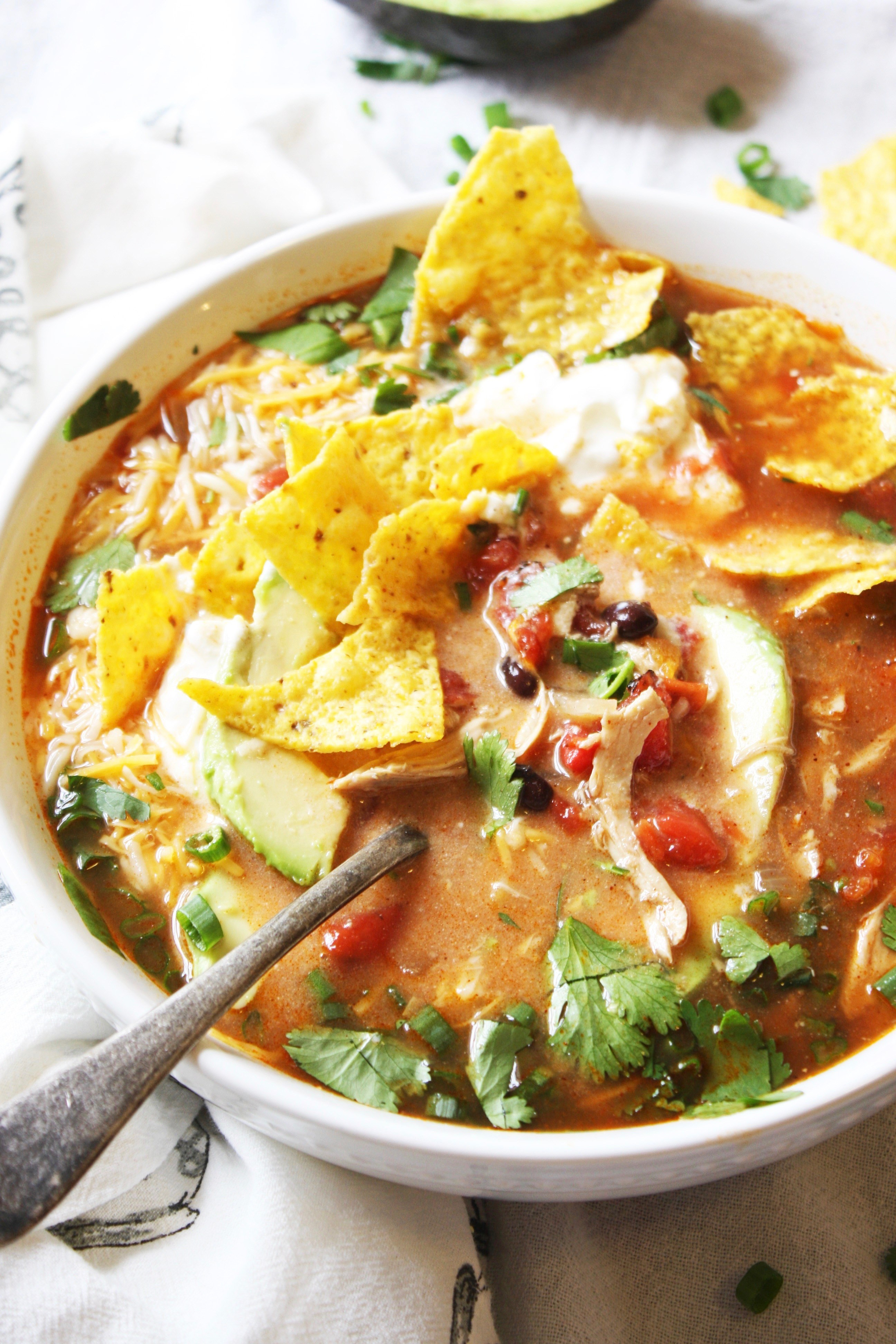 Best Chicken Tortilla Soup
 Chicken Tortilla Soup