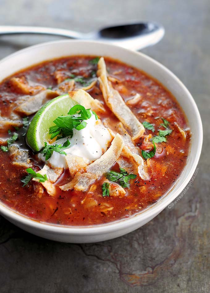 Best Chicken Tortilla Soup
 Easy Chicken Tortilla Soup Recipe