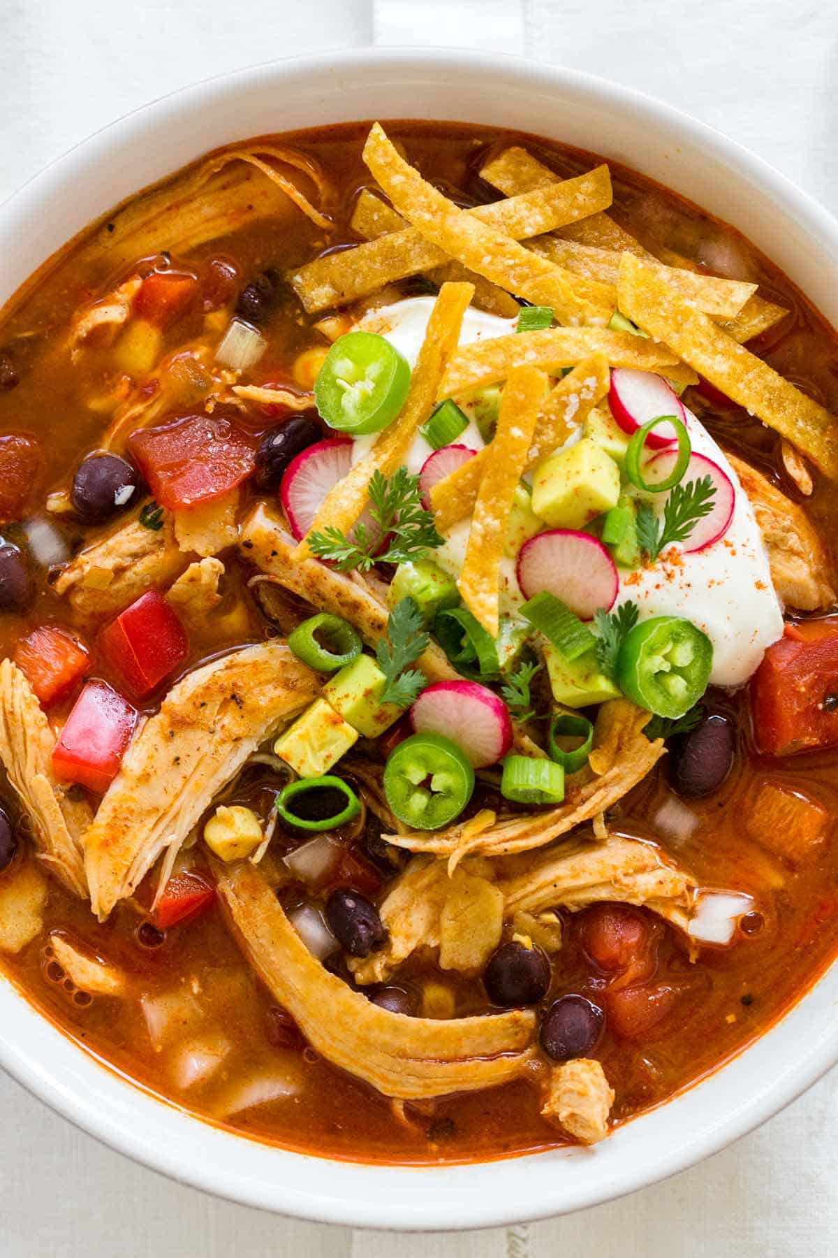 Best Chicken Tortilla Soup
 Chicken Tortilla Soup Recipe