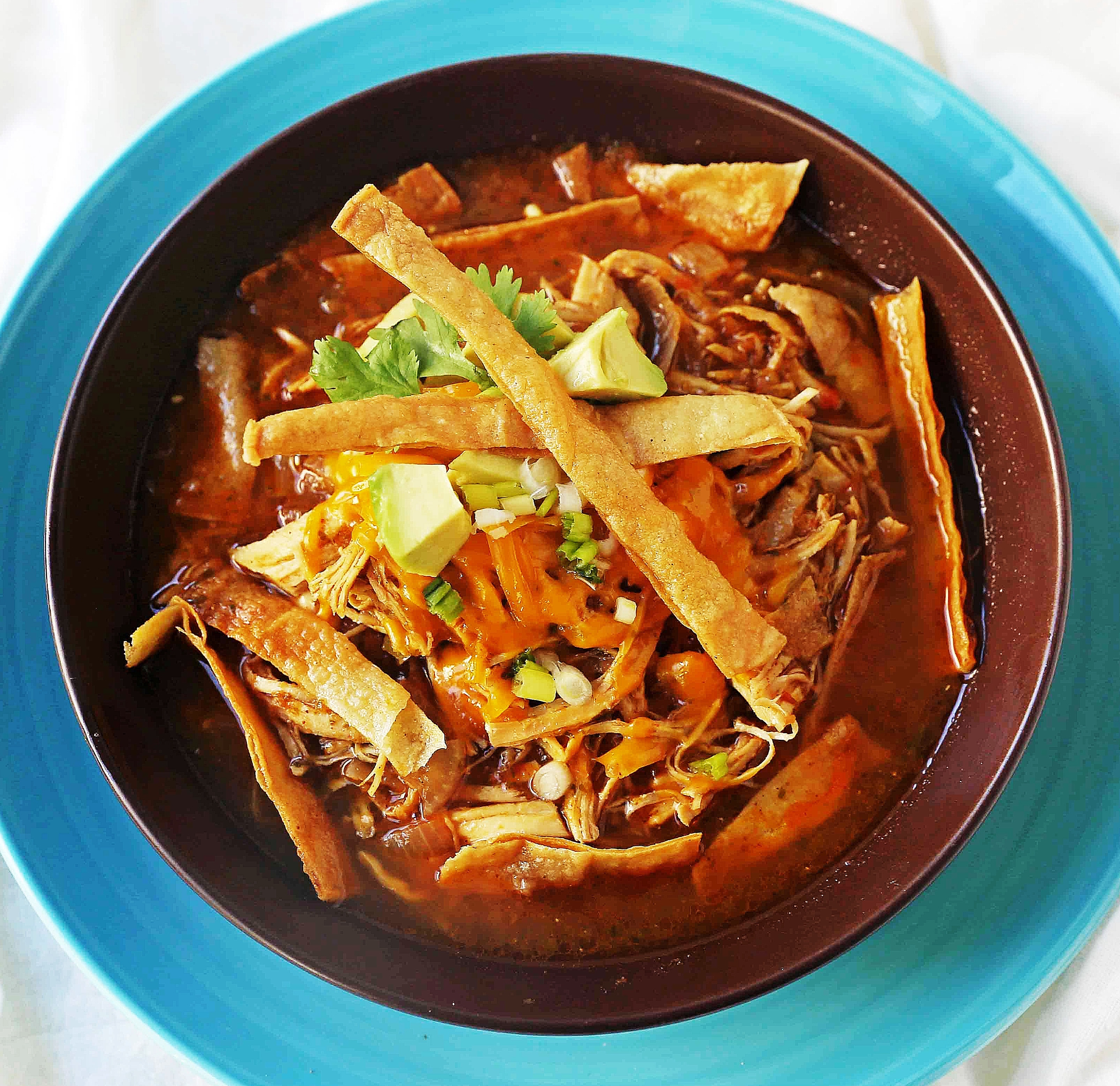 Best Chicken Tortilla Soup Recipe
 Chicken Tortilla Soup – Modern Honey