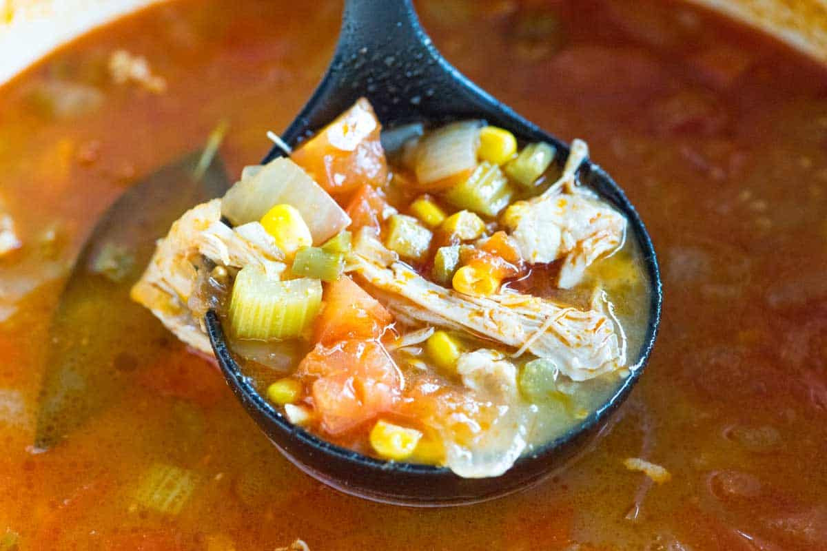 Best Chicken Tortilla Soup Recipe
 Easy Chicken Tortilla Soup Recipe from Scratch