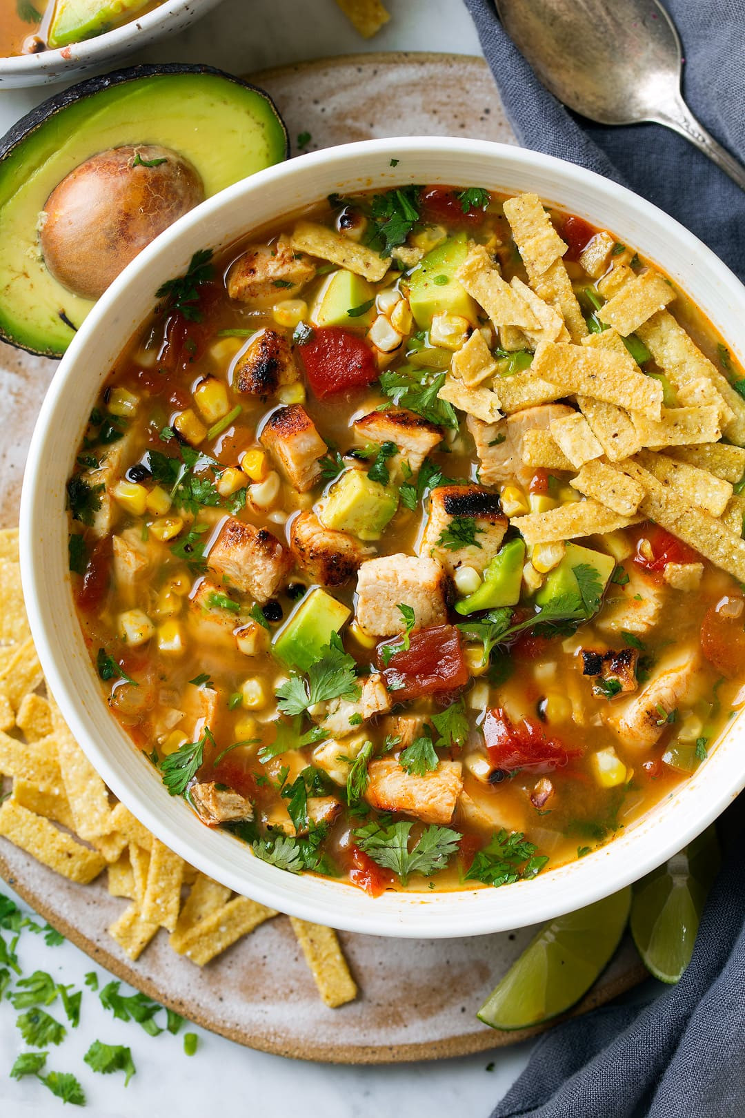 Best Chicken Tortilla Soup
 Grilled Chicken Tortilla Soup Cooking Classy