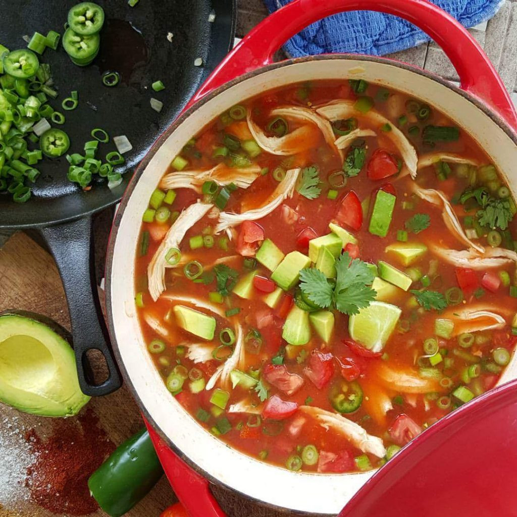 Best Chicken Tortilla Soup
 THE BEST Chicken Tortilla Soup recipe