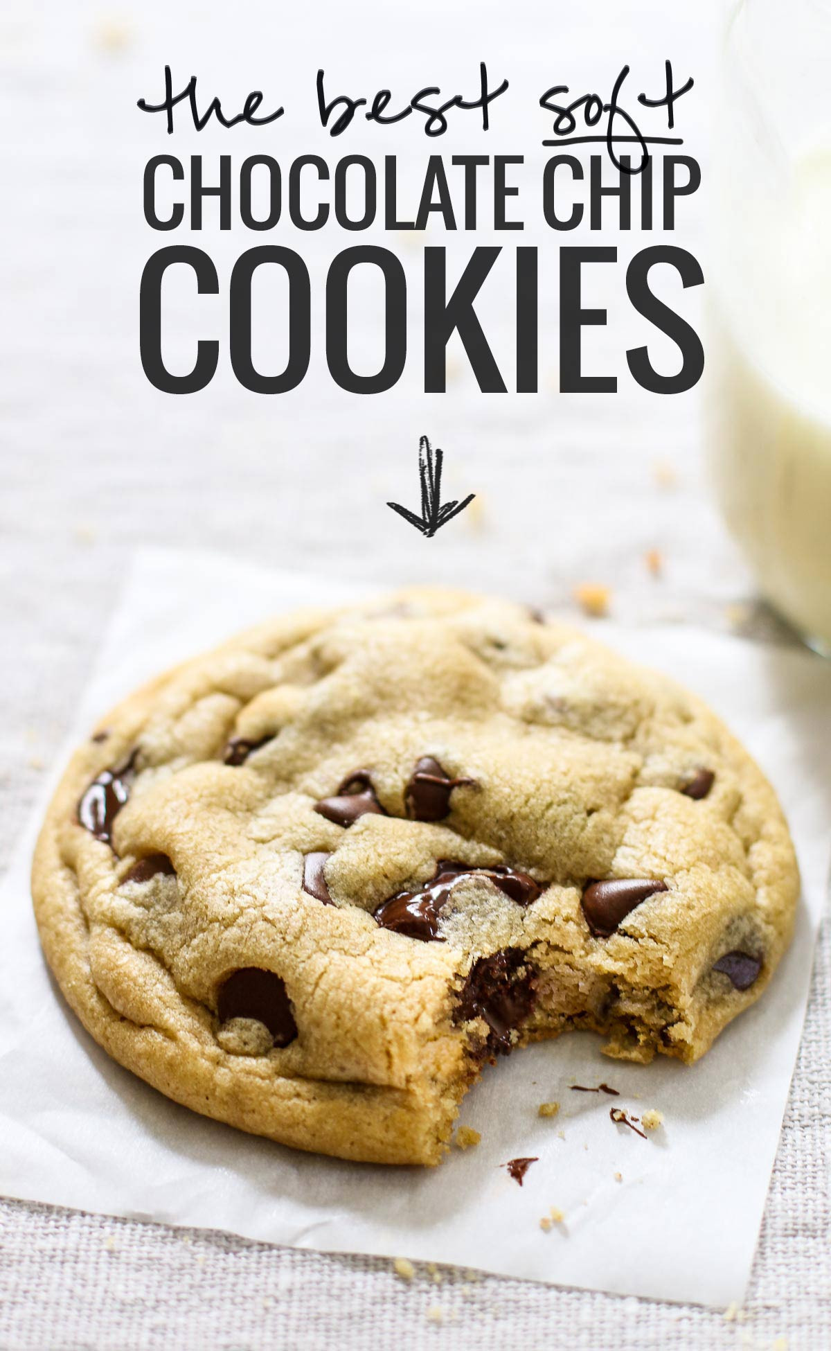 Best Chocolate Chip Cookies Recipe
 The Best Soft Chocolate Chip Cookies Recipe Pinch of Yum