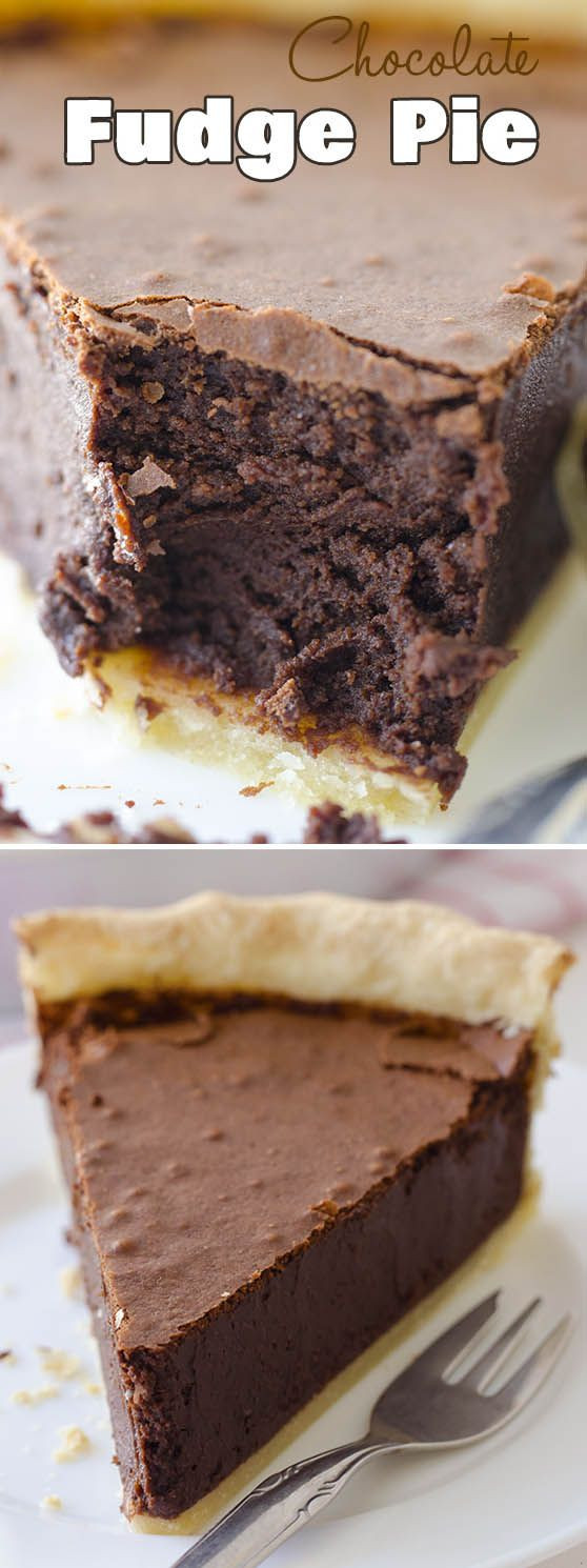 Best Chocolate Pie Recipe
 25 best ideas about Pies on Pinterest