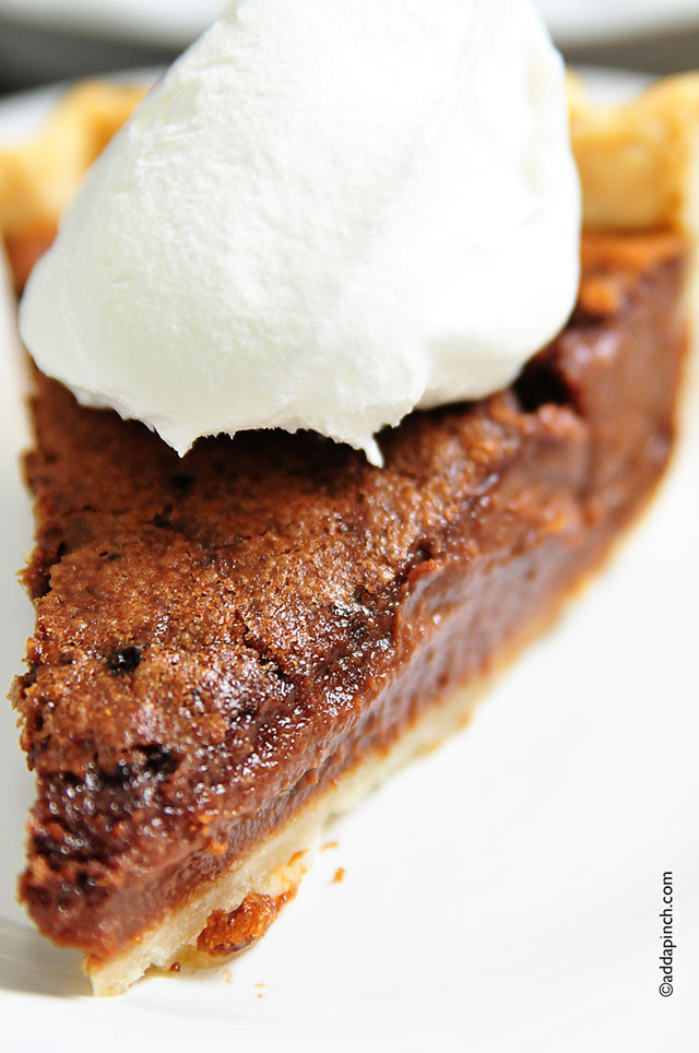 Best Chocolate Pie Recipe
 Chocolate Chess Pie Recipe Add a Pinch