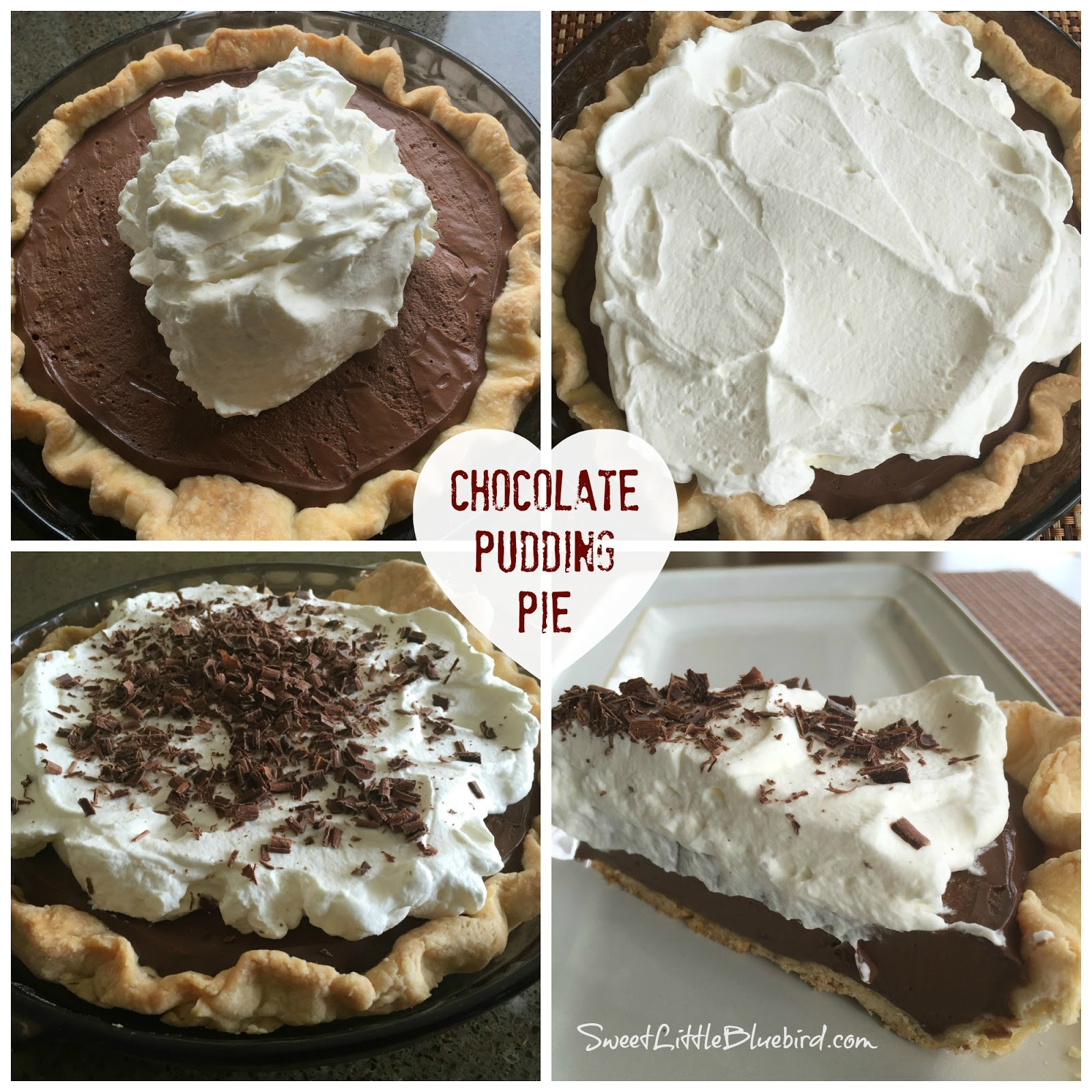 Best Chocolate Pie Recipe
 The Best Homemade Chocolate Pudding Pie Sweet Little