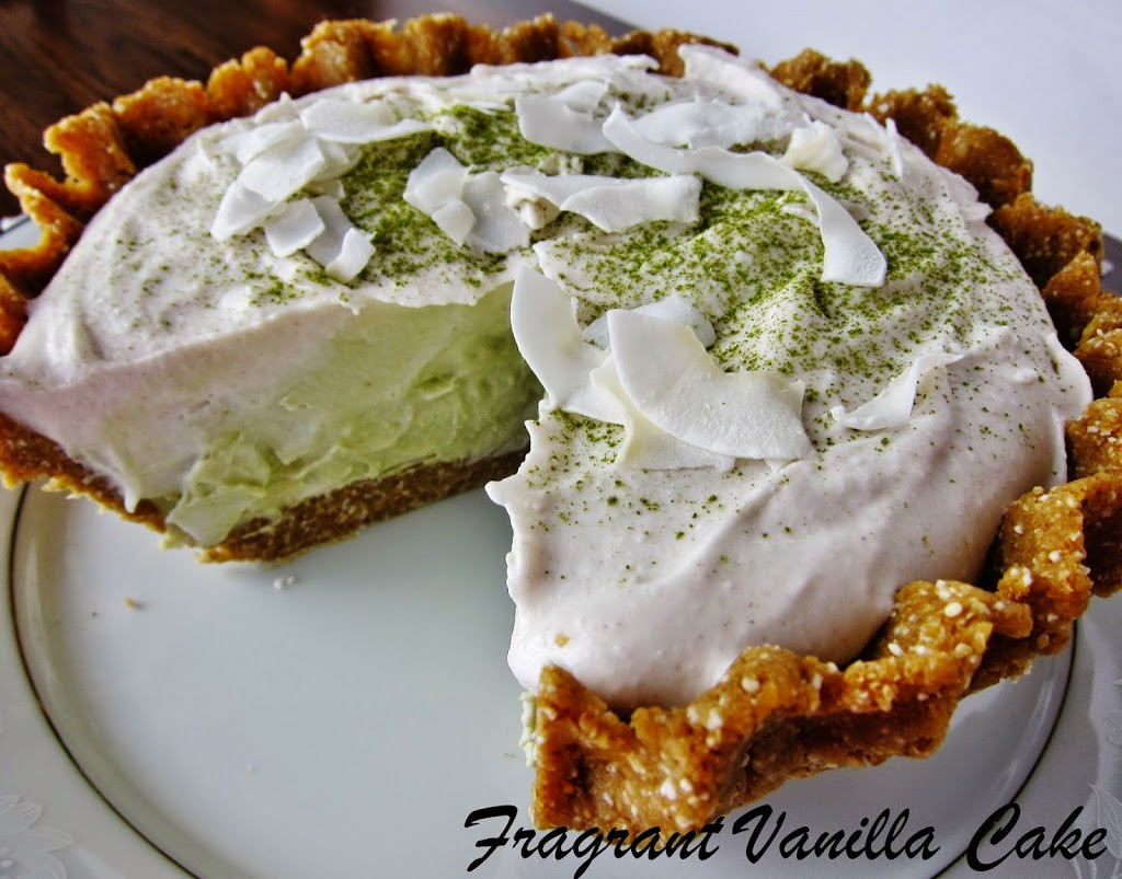 Best Coconut Cream Pie
 Raw Matcha Coconut Cream Pie