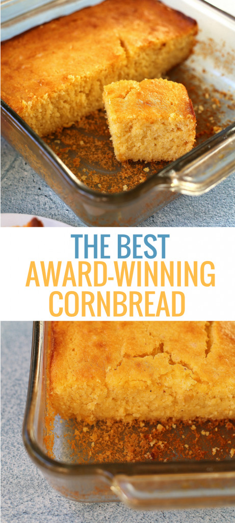 Best Corn Bread
 Winning Cornbread Recipe Best Sweet Cornbread Ever