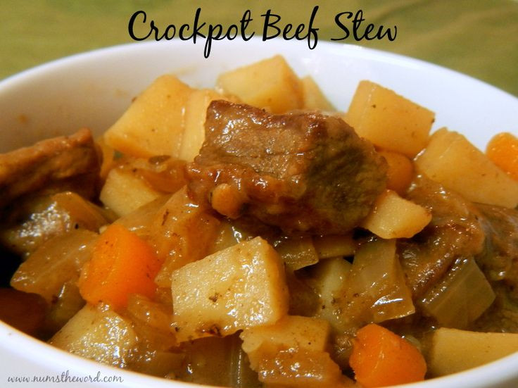 Best Crockpot Beef Stew
 Num s the word This crockpot beef stew is simple and