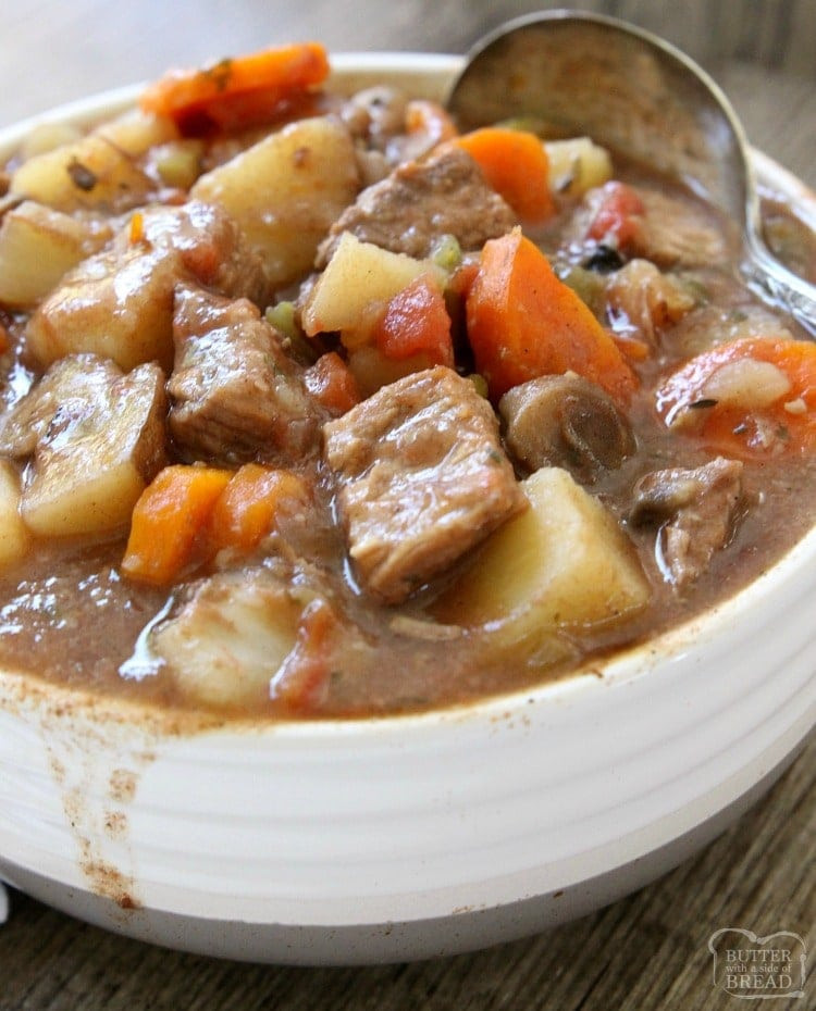 Best Crockpot Beef Stew
 THE BEST CROCK POT BEEF STEW Butter with a Side of Bread