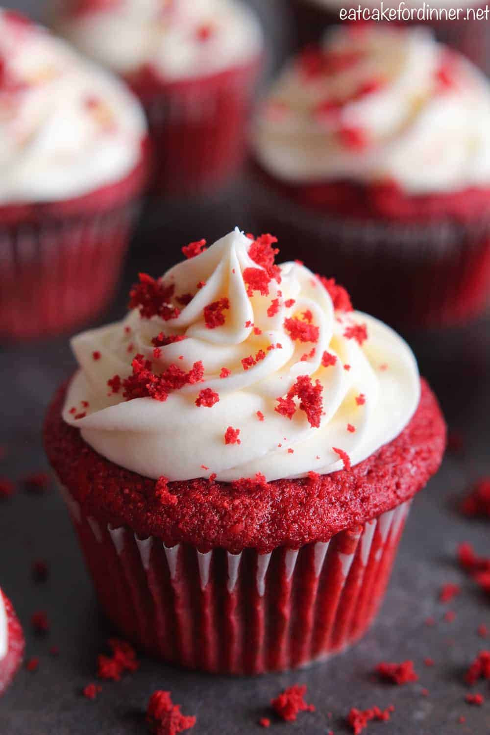 Best Cupcakes Recipe
 The BEST Red Velvet Cupcakes with Cream Cheese Frosting