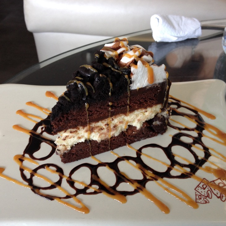 Best Dessert In Times Square
 6 19 2015 Food of the Day Brownie Layered Cheesecake by