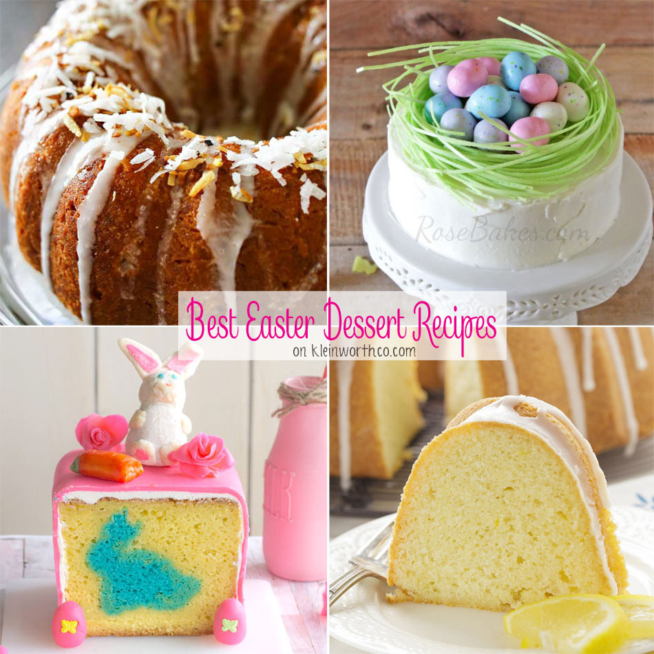 Best Easter Desserts
 Best Easter Dessert Recipes Kleinworth & Co