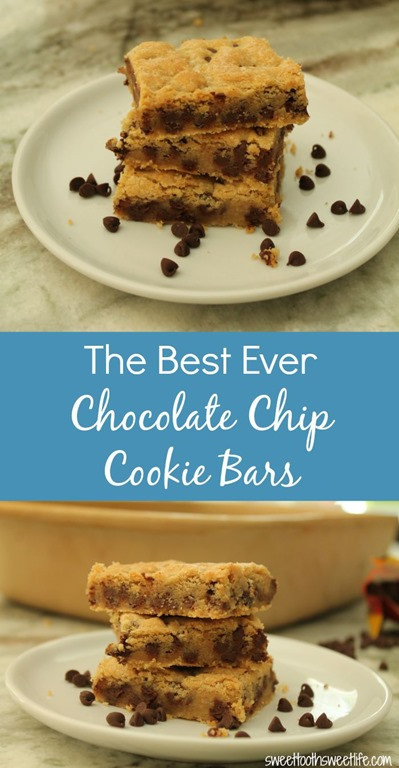 Best Ever Chocolate Chip Cookies
 The Best Ever Chocolate Chip Cookie Bars