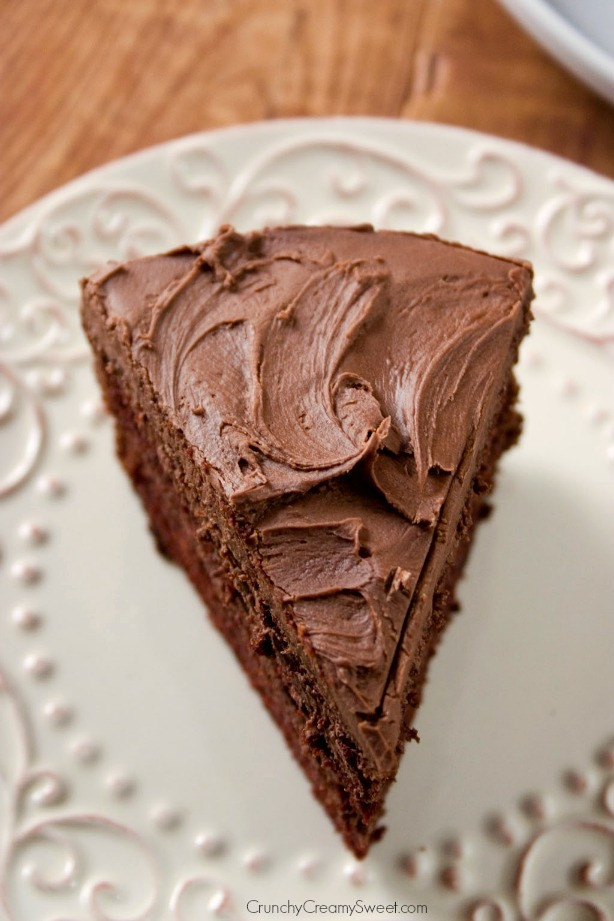 Best Frosting For Chocolate Cake
 The Best Chocolate Cake Crunchy Creamy Sweet