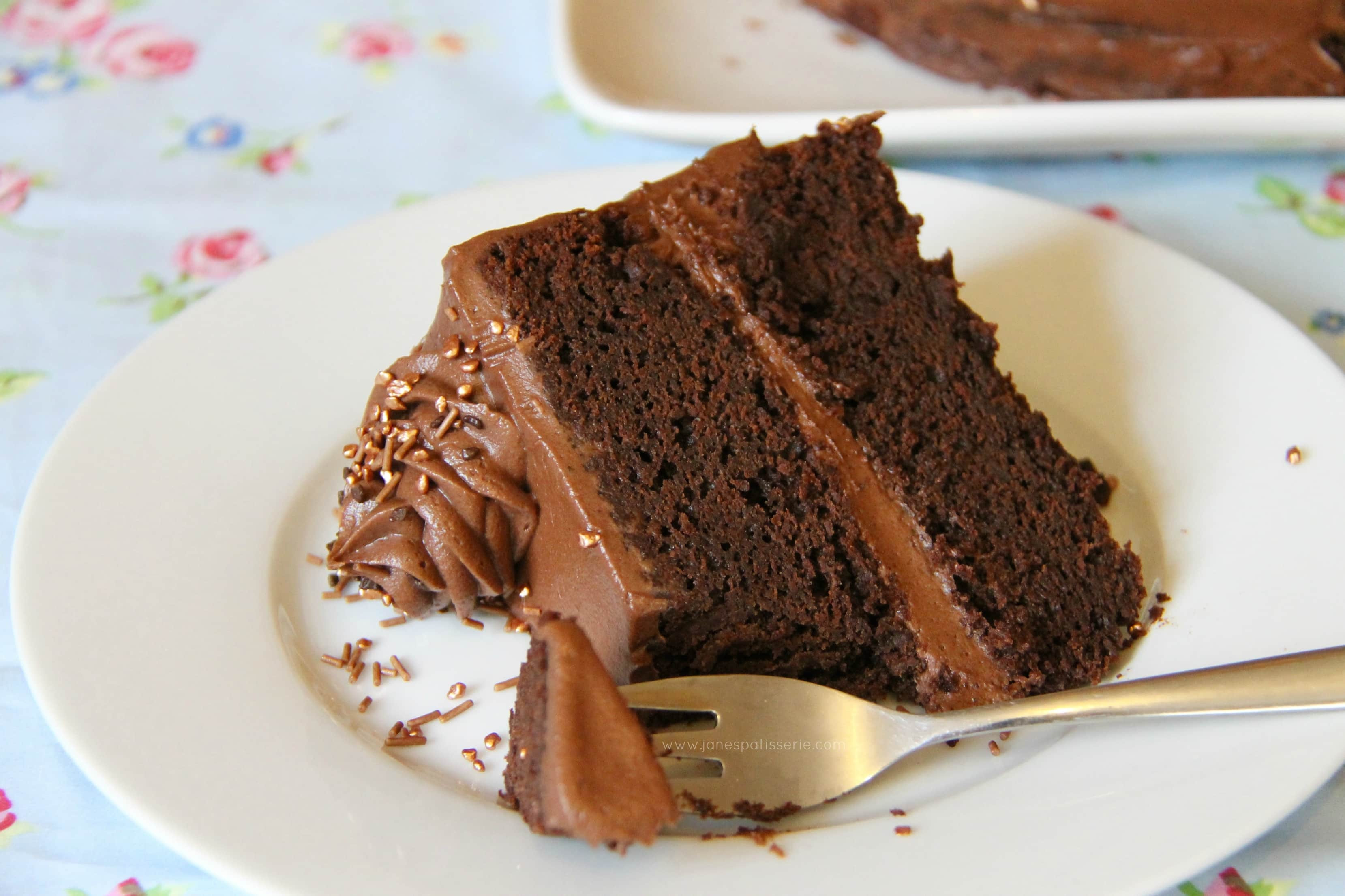 Best Frosting For Chocolate Cake
 Chocolate Fudge Cake with the BEST Chocolate Frosting ever