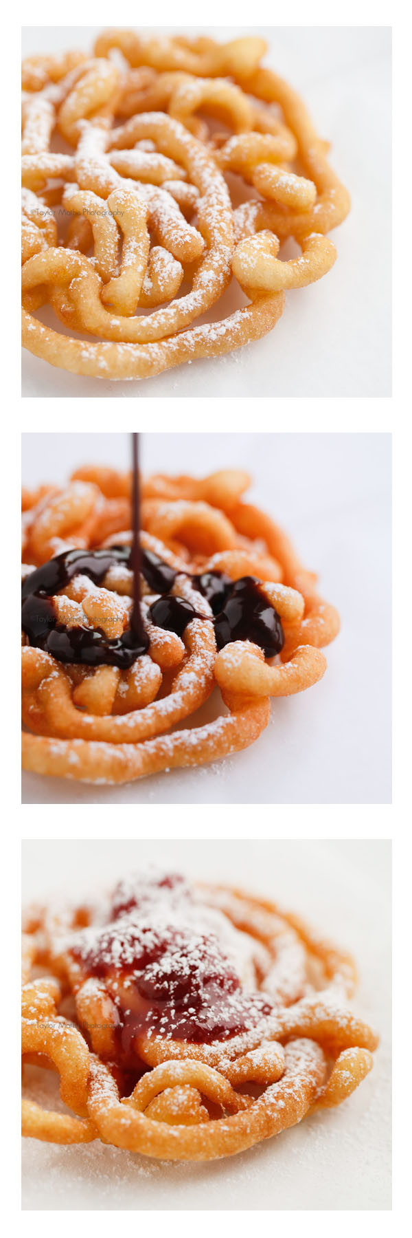 Best Funnel Cake Recipe
 Mini State Fair Style Funnel Cakes