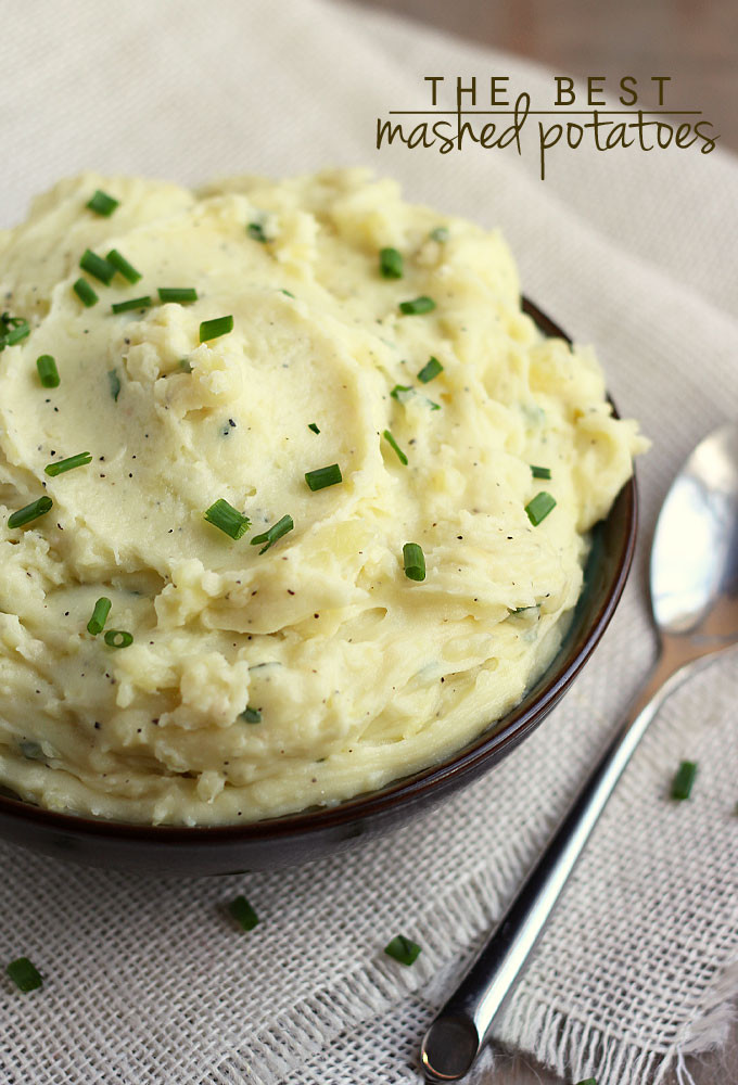 Best Garlic Mashed Potatoes
 The Best Mashed Potatoes