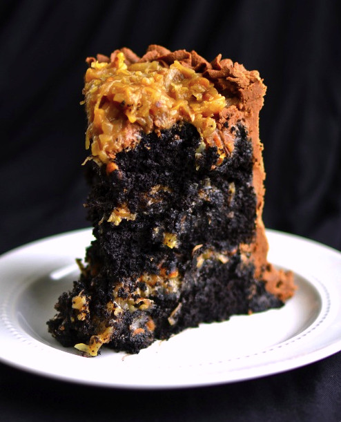 Best German Chocolate Cake
 Yammie s Noshery The Best German Chocolate Cake in All