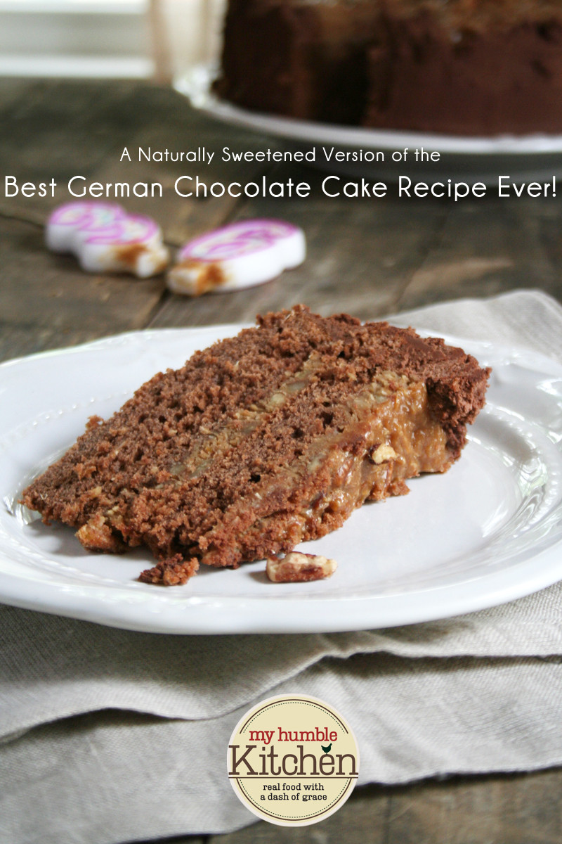 Best German Chocolate Cake
 A Naturally Sweetened Version of the Best German Chocolate