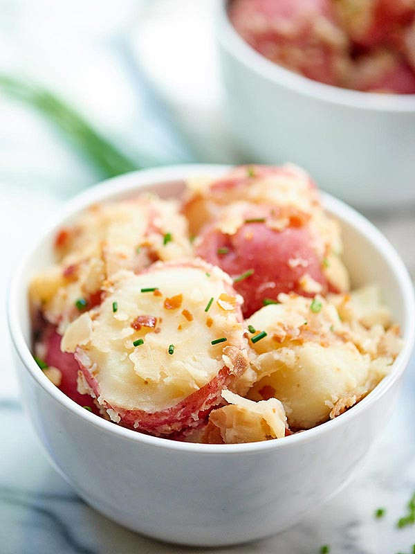 Best German Potato Salad
 German Potato Salad w prosciutto & vinegar