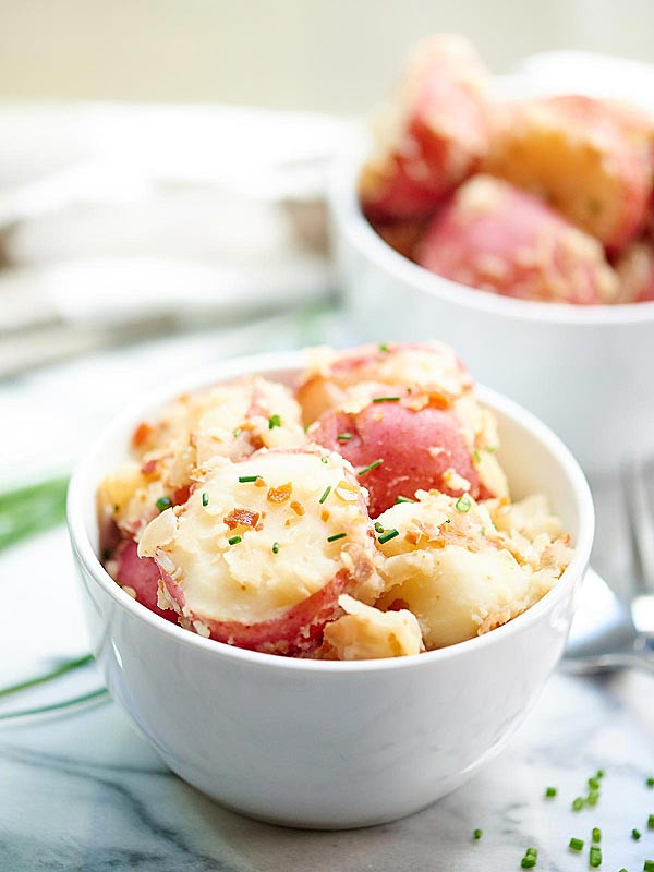 Best German Potato Salad
 German Potato Salad w prosciutto & vinegar