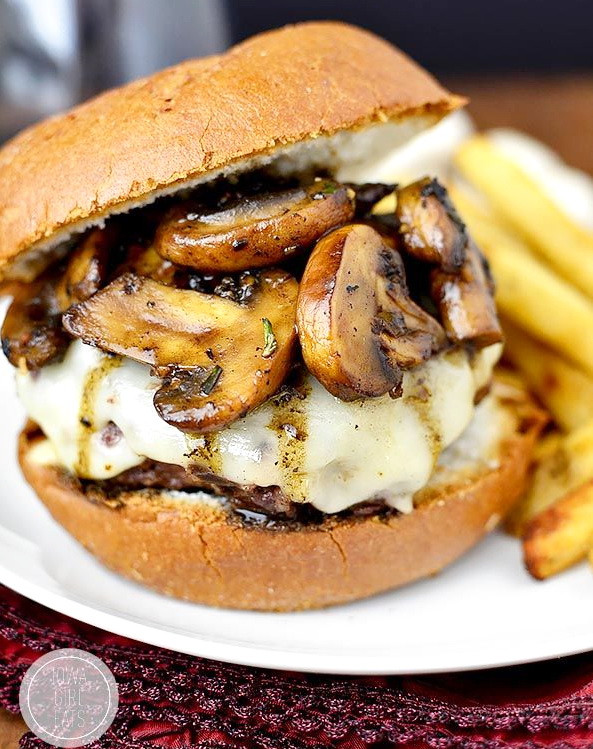 Best Ground Beef For Burgers
 Rosemary Ground Beef & Mushroom Burger – Best Healthy Fast
