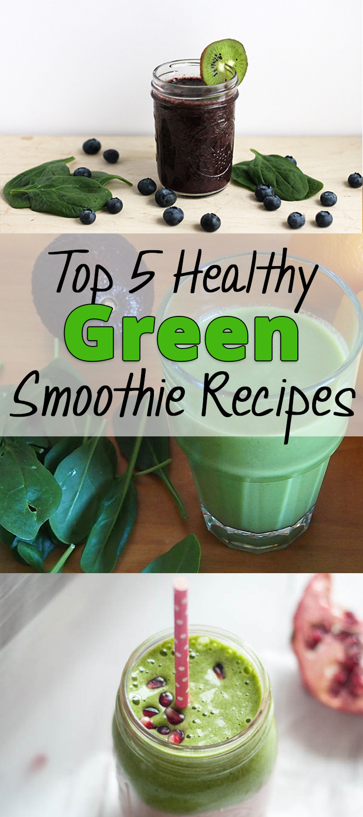 Best Healthy Smoothie Recipes
 Top 5 Healthy Green Smoothie Recipes Brick & Glitter