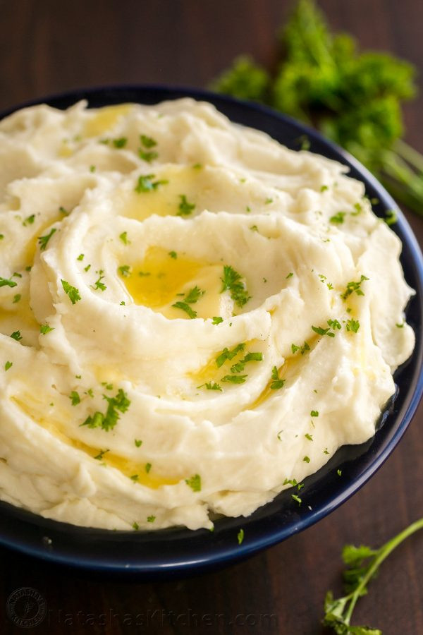 Best Homemade Mashed Potatoes
 Creamy Mashed Potatoes Recipe VIDEO NatashasKitchen