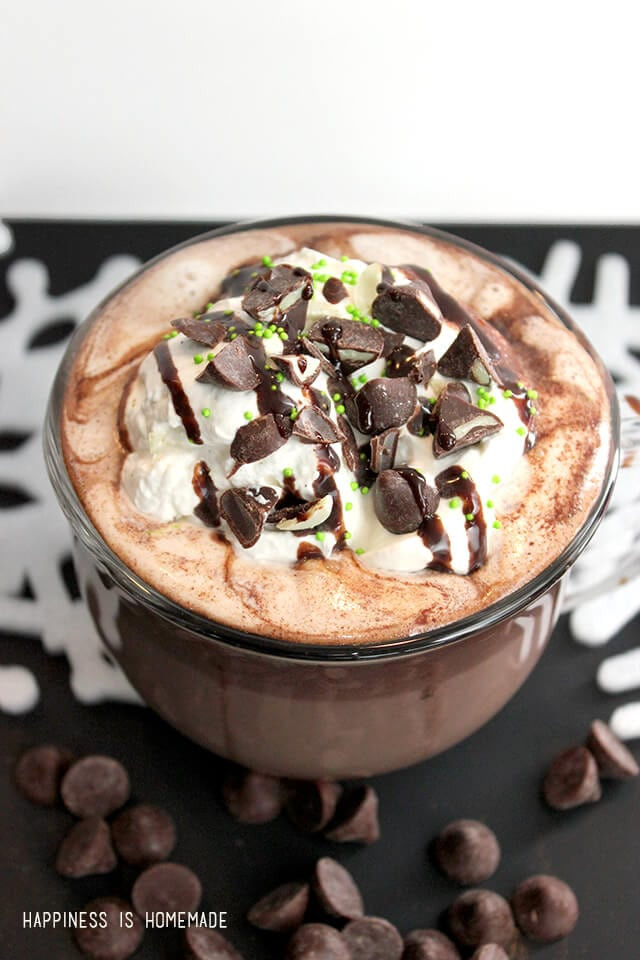 Best Hot Chocolate Recipe
 The Best Mint Hot Chocolate Recipe Ever Happiness is