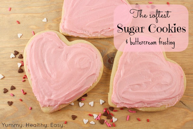 Best Icing For Sugar Cookies
 The Softest Sugar Cookies & Buttercream Frosting Yummy