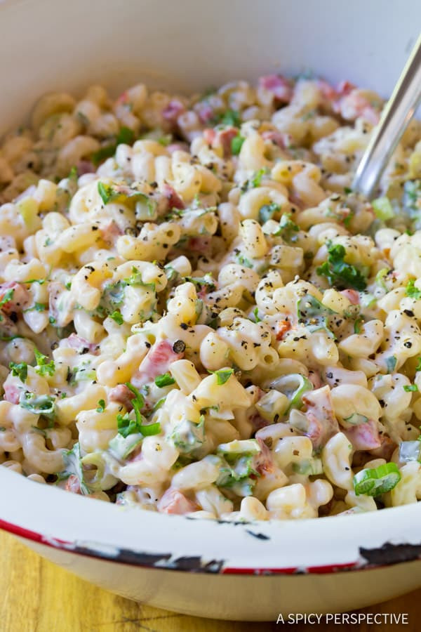 Best Macaroni Salad Recipe
 The Best Macaroni Salad A Spicy Perspective
