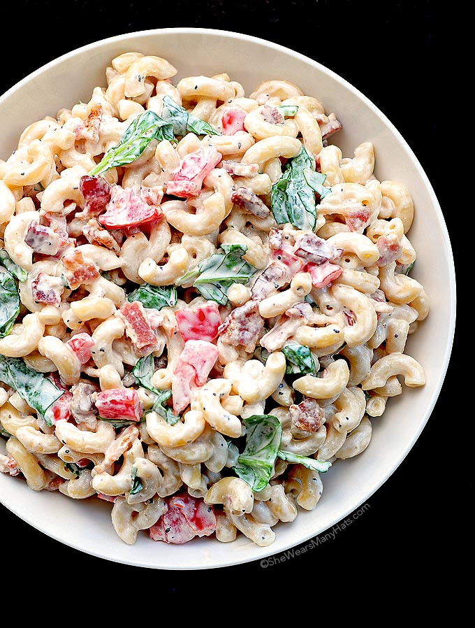 Best Macaroni Salad Recipe
 BLT Macaroni Salad Recipe