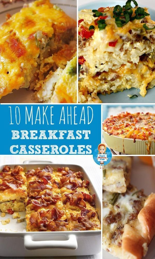 Best Make Ahead Breakfast Casseroles
 Make Ahead Breakfast Casserole – Edible Crafts