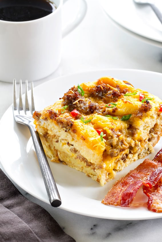 Best Make Ahead Breakfast Casseroles
 Make Ahead Breakfast Casserole My Baking Addiction