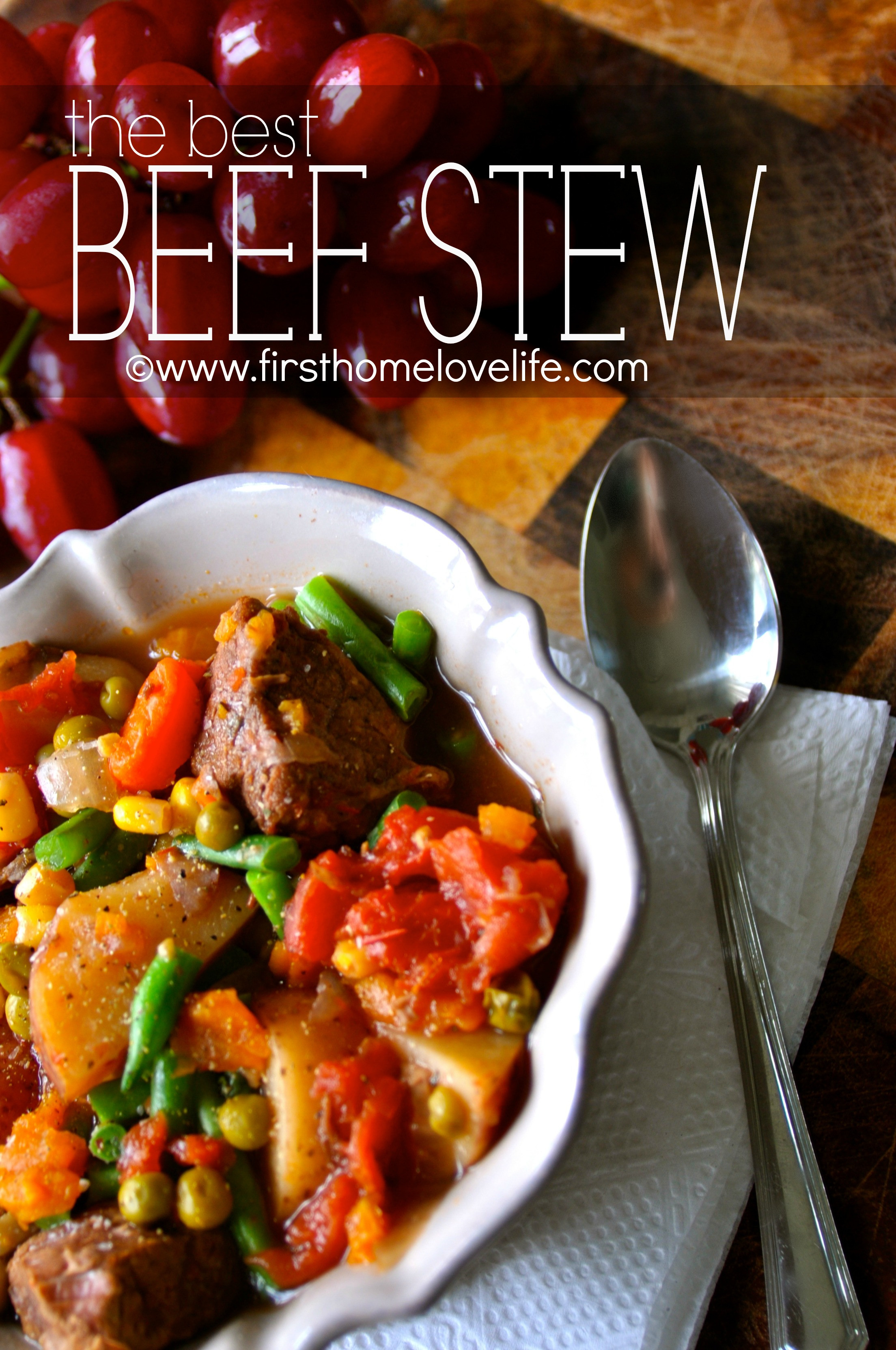 Best Meat For Stew
 The Best Beef Stew Recipe First Home Love Life