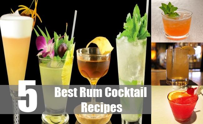 Best Mixed Drinks With Rum
 cocktails rum